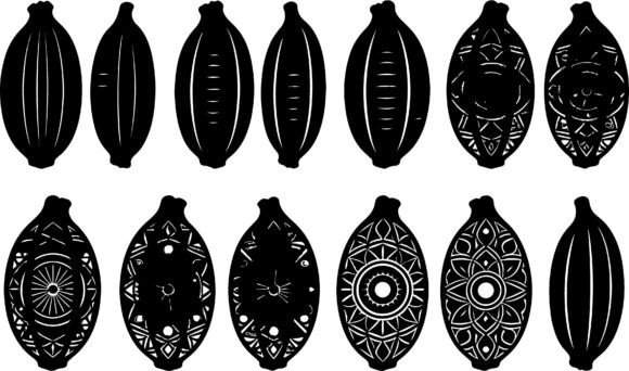 Download Tribal Seed Pod SVG Bundle - Premium Resources
